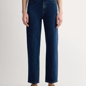 Everlane Way-High Jeans 33 (Vintage Indigo)